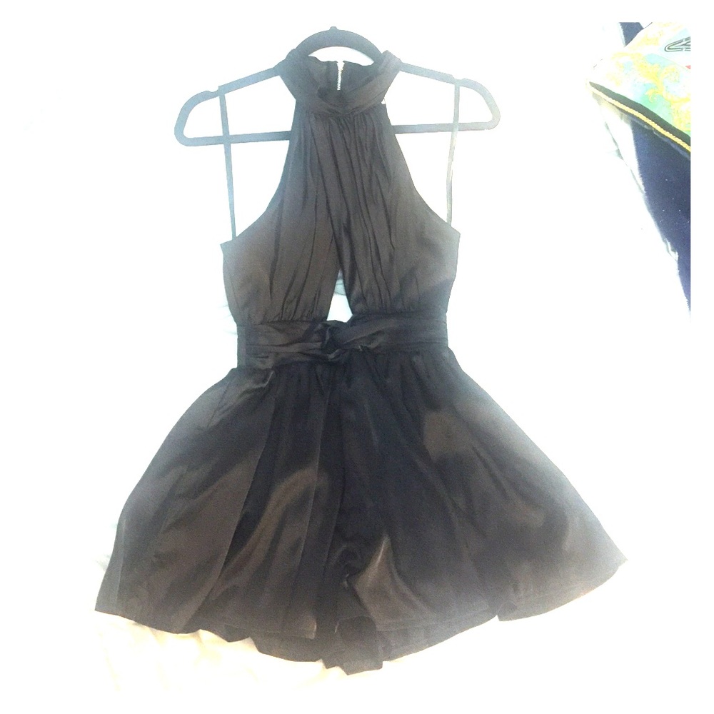 LF Satin Keyhole Romper